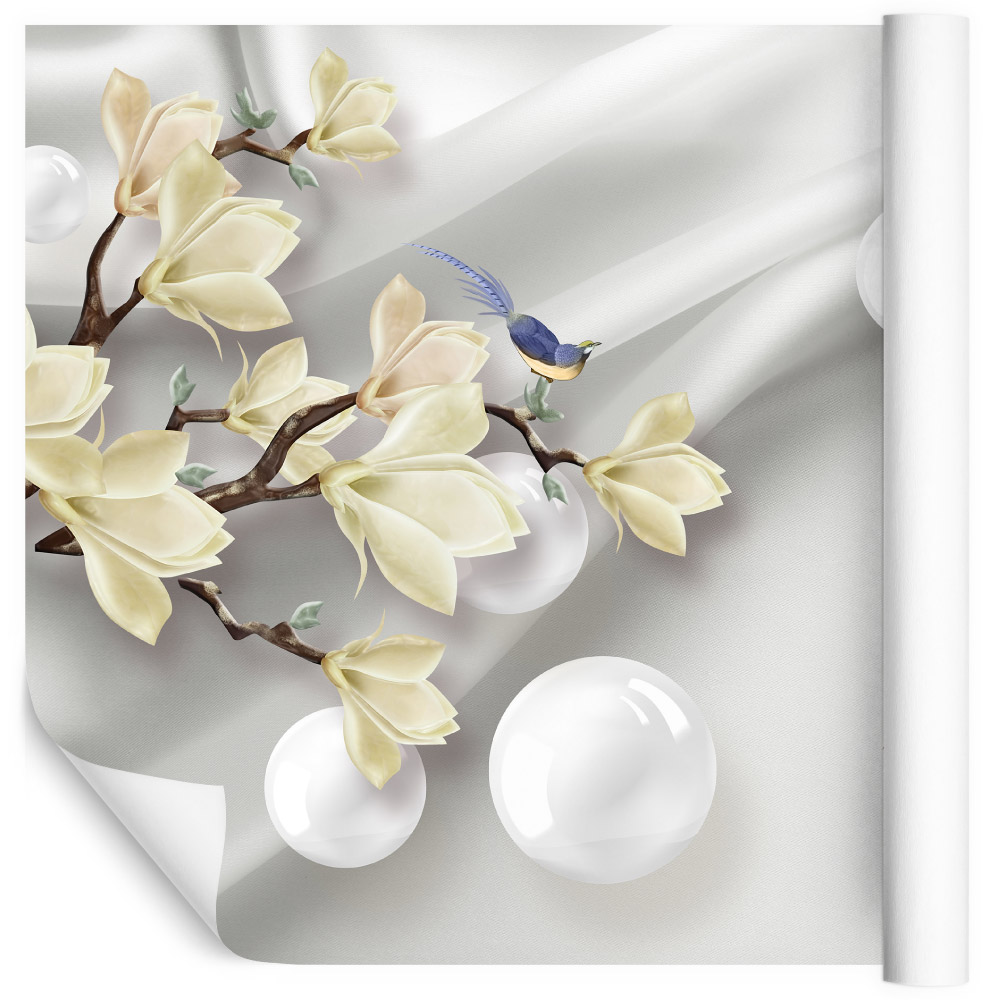 VLIES FOTOTAPETE Selbstklebend XXL 3D Tapeten Effekt Geometrie Blumen 1470  | eBay
