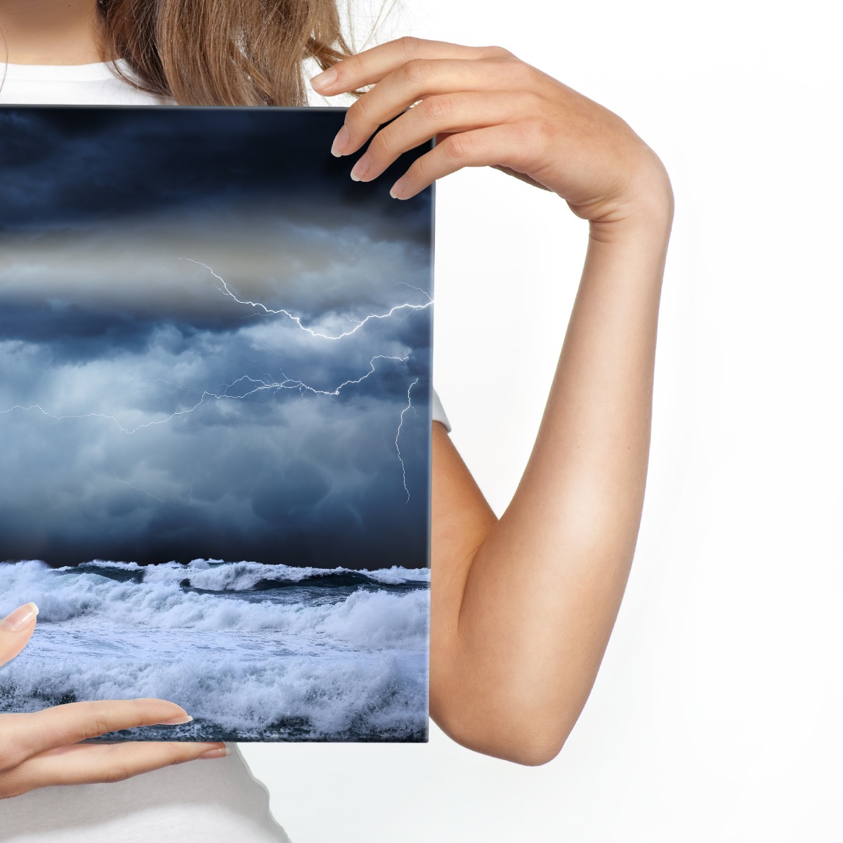 CANVAS Leinwand Bilder XXL Wandbilder Kunstdruck Meer Leuchtturm