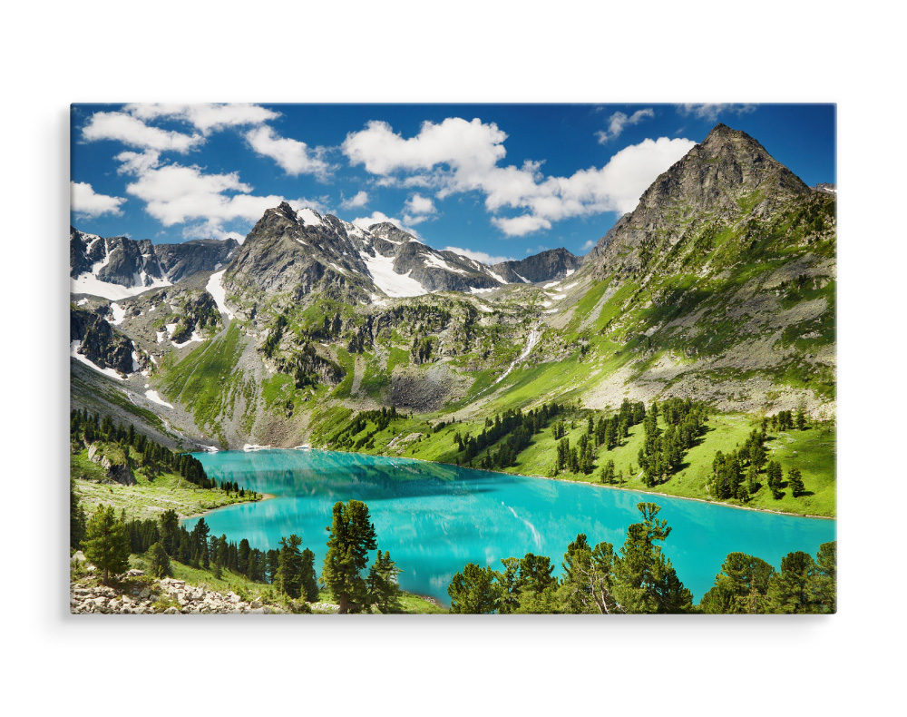 CANVAS Leinwand Bilder XXL Wandbilder Natur See Berge Himmel 14938 | eBay